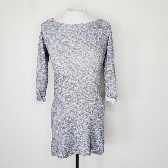 UO PGD Grey Cotton Sweatshirt Dress - Picture 3 of 10